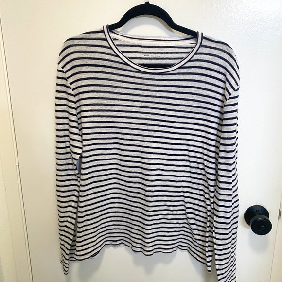 All Saints Other - All Saint's Men's stripped long sleeve shirt